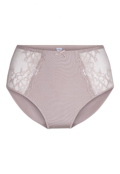 Linga Dore Slip High Waist Brief Daily Lace taupe 4xl -