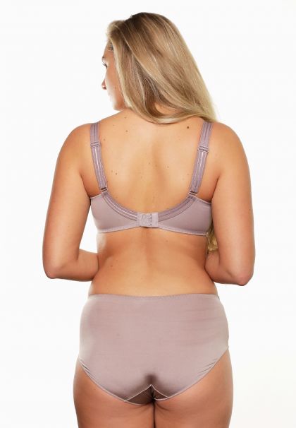 Linga Dore Slip High Waist Brief Daily Lace taupe 4xl -