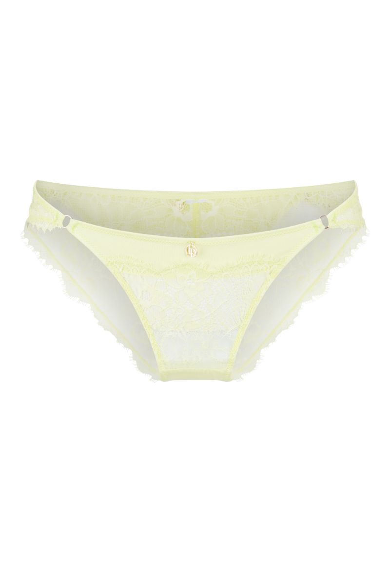 Linga Dore Slip Sunny Lime geel S -