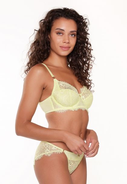 Linga Dore Slip Sunny Lime geel S -