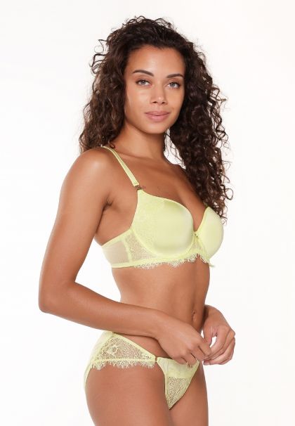 Linga Dore Slip Sunny Lime geel S -