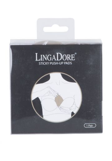 Linga Dore Sticky push up pads huidskleur One Size -
