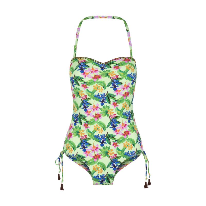 Linga Dore Strapless Badpak groen 42