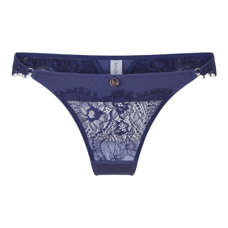 Linga Dore String Blue Ribbon blauw M -