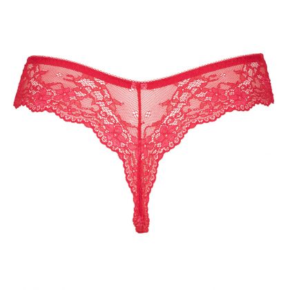 Linga Dore String Daily Lace rood L -
