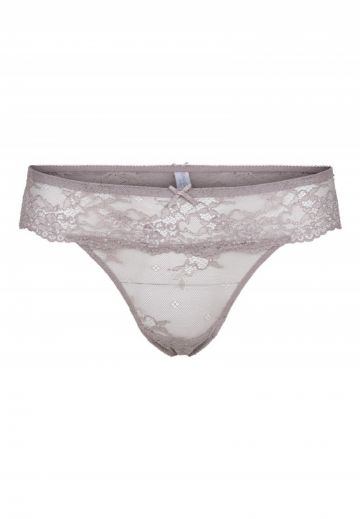 Linga Dore String Daily Lace taupe M -