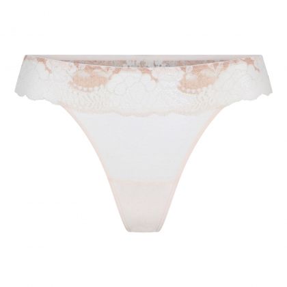 Linga Dore String Powder Puff champagne M -