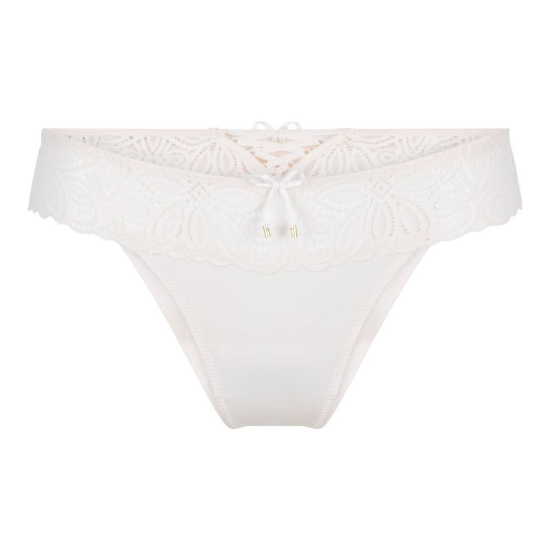 Linga Dore String Powder puff champagne M -