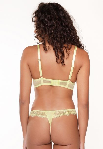Linga Dore String Sunny Lime geel M -