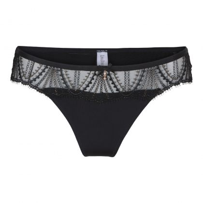 Linga Dore String zwart M -