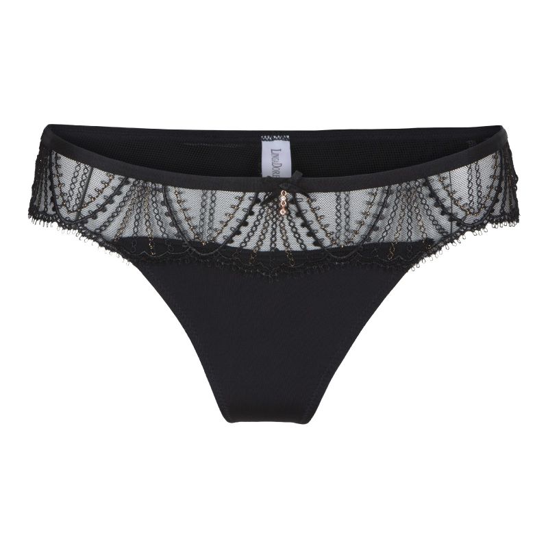 Linga Dore String zwart M -