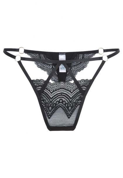 Linga Dore String zwart M -