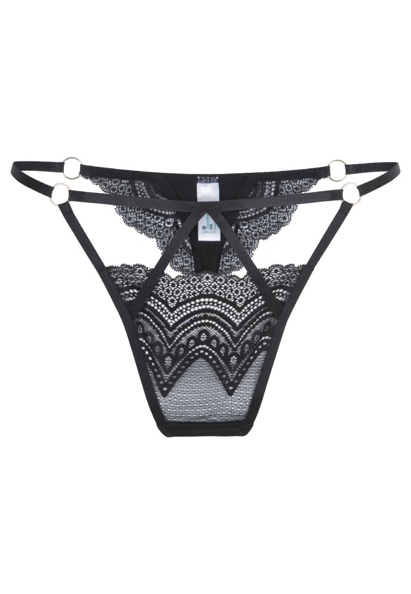 Linga Dore String zwart M -