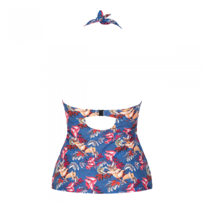 Linga Dore Tankini Denim blauw 38 C