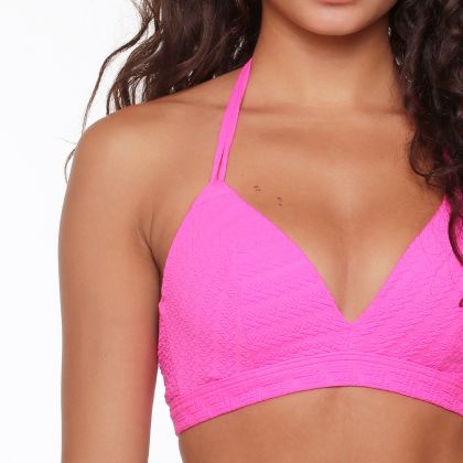 Linga Dore Triangel voorgevormd Bikini set fuchsia 36 A