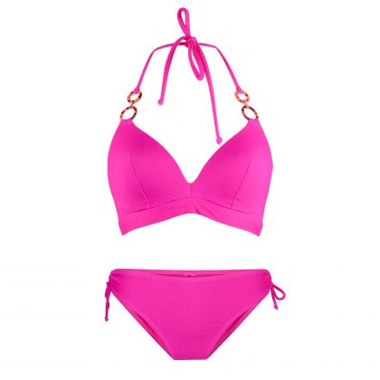 Linga Dore Triangel voorgevormde bikini fuchsia 40 C
