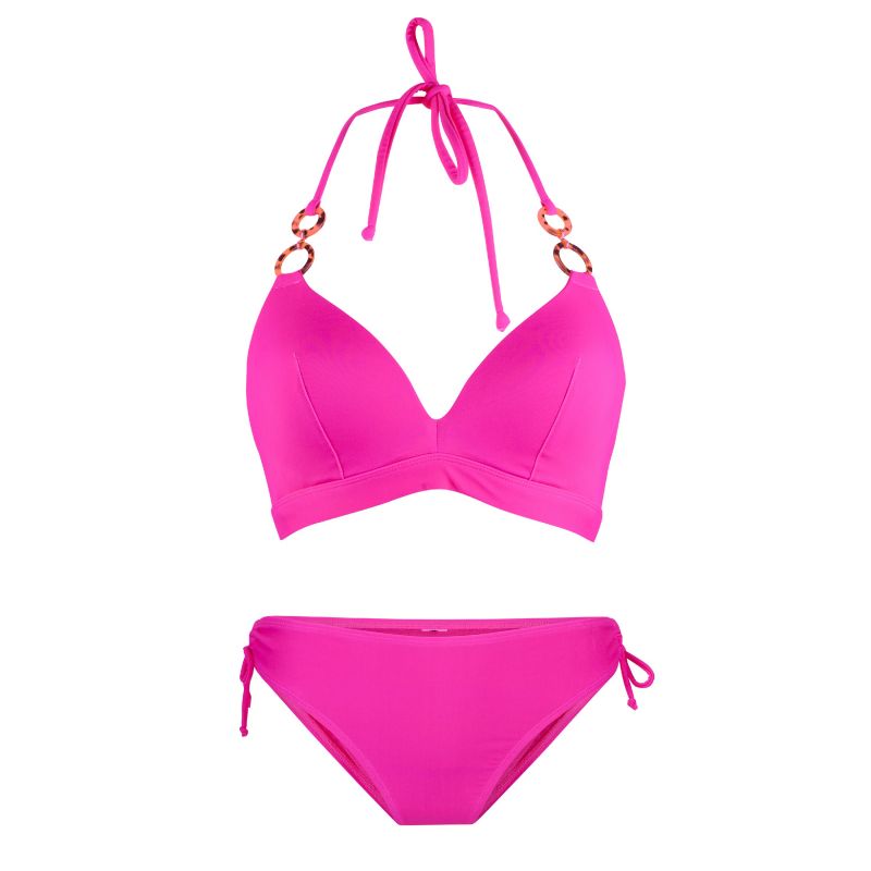 Linga Dore Triangel voorgevormde bikini fuchsia 40 C