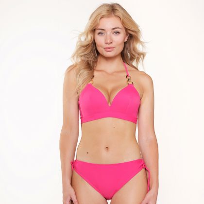 Linga Dore Triangel voorgevormde bikini fuchsia 40 C