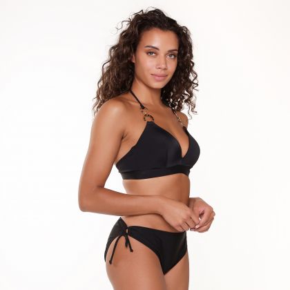 Linga Dore Triangel voorgevormde bikini zwart 40 C