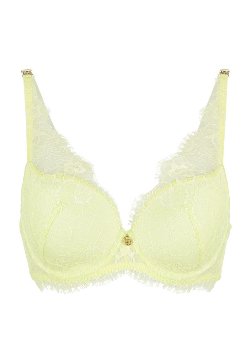 Linga Dore Triangle voorgevormde BH Sunny Lime geel 75 A