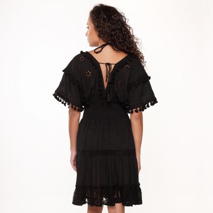 Linga Dore Tunic zwart 38 -