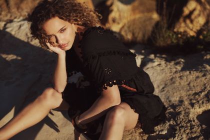 Linga Dore Tunic zwart 38 -