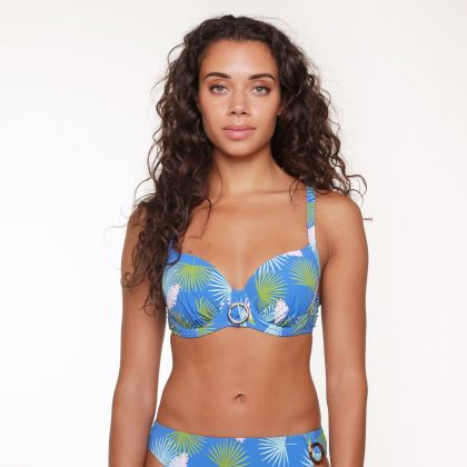 Linga Dore Voorgevormde bikini blauw 42 E