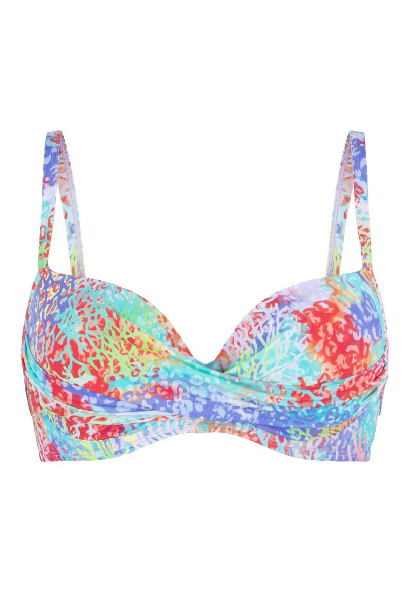 Linga Dore Voorgevormde bikini top multicolor 38 F