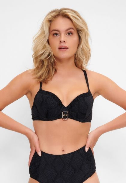 Linga Dore Voorgevormde Bikini zwart 44 B