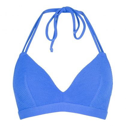 Linga Dore Voorgevormde Triangel Bikini blauw 38 A