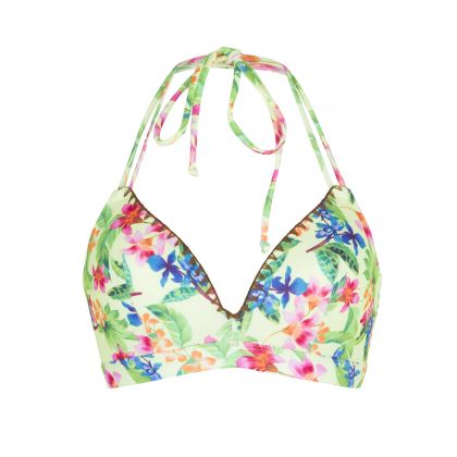 Linga Dore Voorgevormde Triangel Bikini groen 36 A