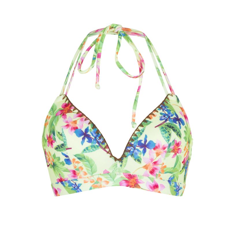 Linga Dore Voorgevormde Triangel Bikini groen 36 A