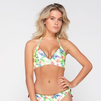Linga Dore Voorgevormde Triangel Bikini groen 36 A