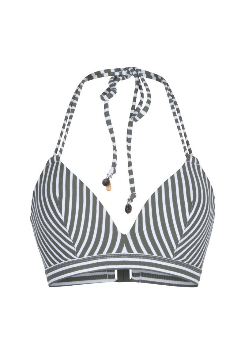 Linga Dore Voorgevormde Triangel Bikini groen 38 B