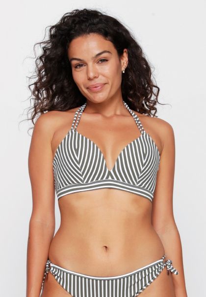 Linga Dore Voorgevormde Triangel Bikini groen 38 B