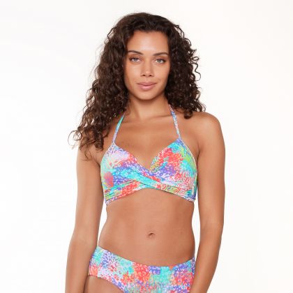 Linga Dore Voorgevormde triangel bikini multicolor 38 D