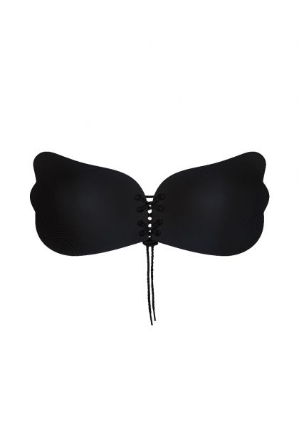 Linga Dore Zelfklevende Push-Up BH zwart B -