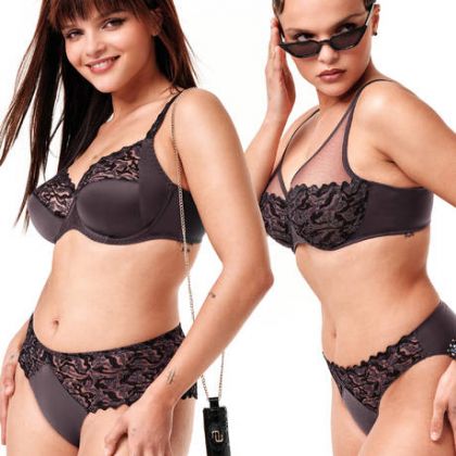 Louisa Bracq BH Electric Waves grijs 95 G