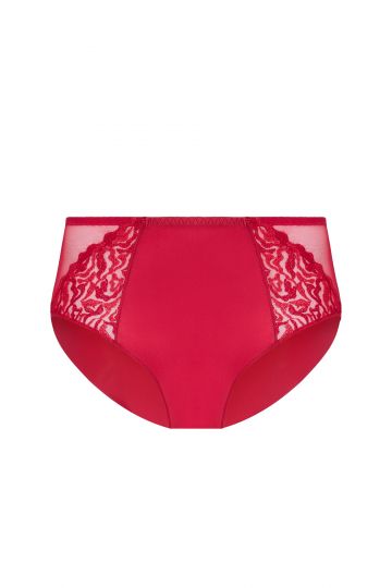 Louisa Bracq Culotte Electric Waves Rougeà Lèvre rood 42 -