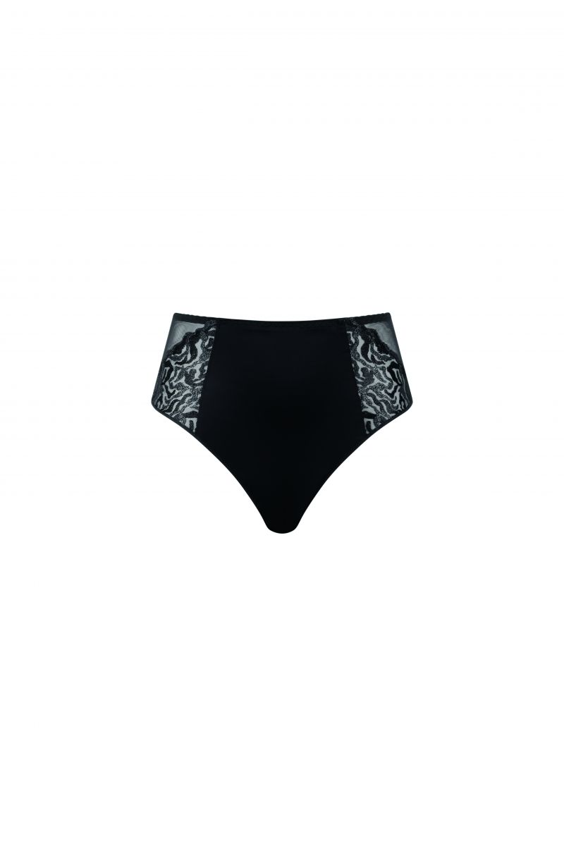 Louisa Bracq Culotte Electric Waves zwart 46 -
