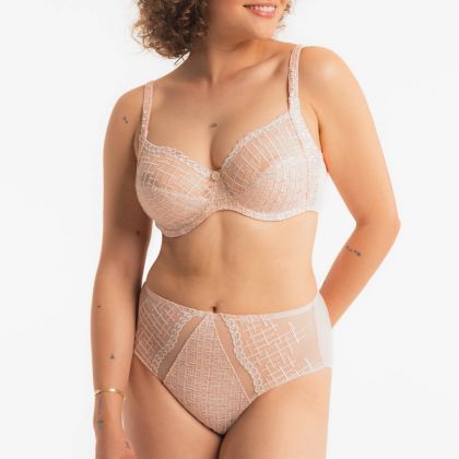 Louisa Bracq Culotte Tweegy Nude Rose roos 40 -