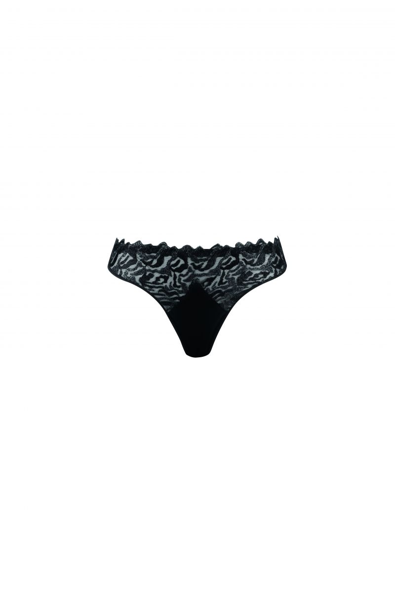 Louisa Bracq Slip Electric Waves zwart 36 -