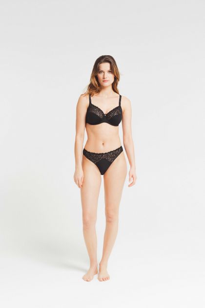 Louisa Bracq Slip Electric Waves zwart 36 -