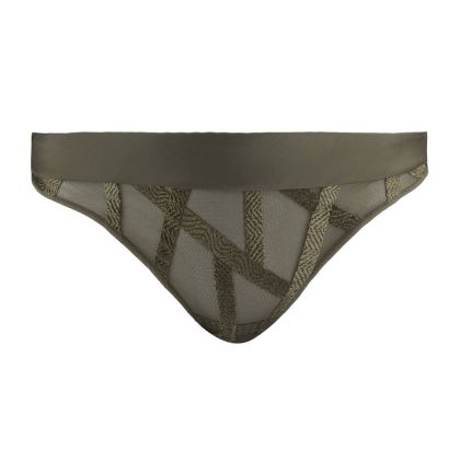 Louisa Bracq Slip Olive kaki 38 -