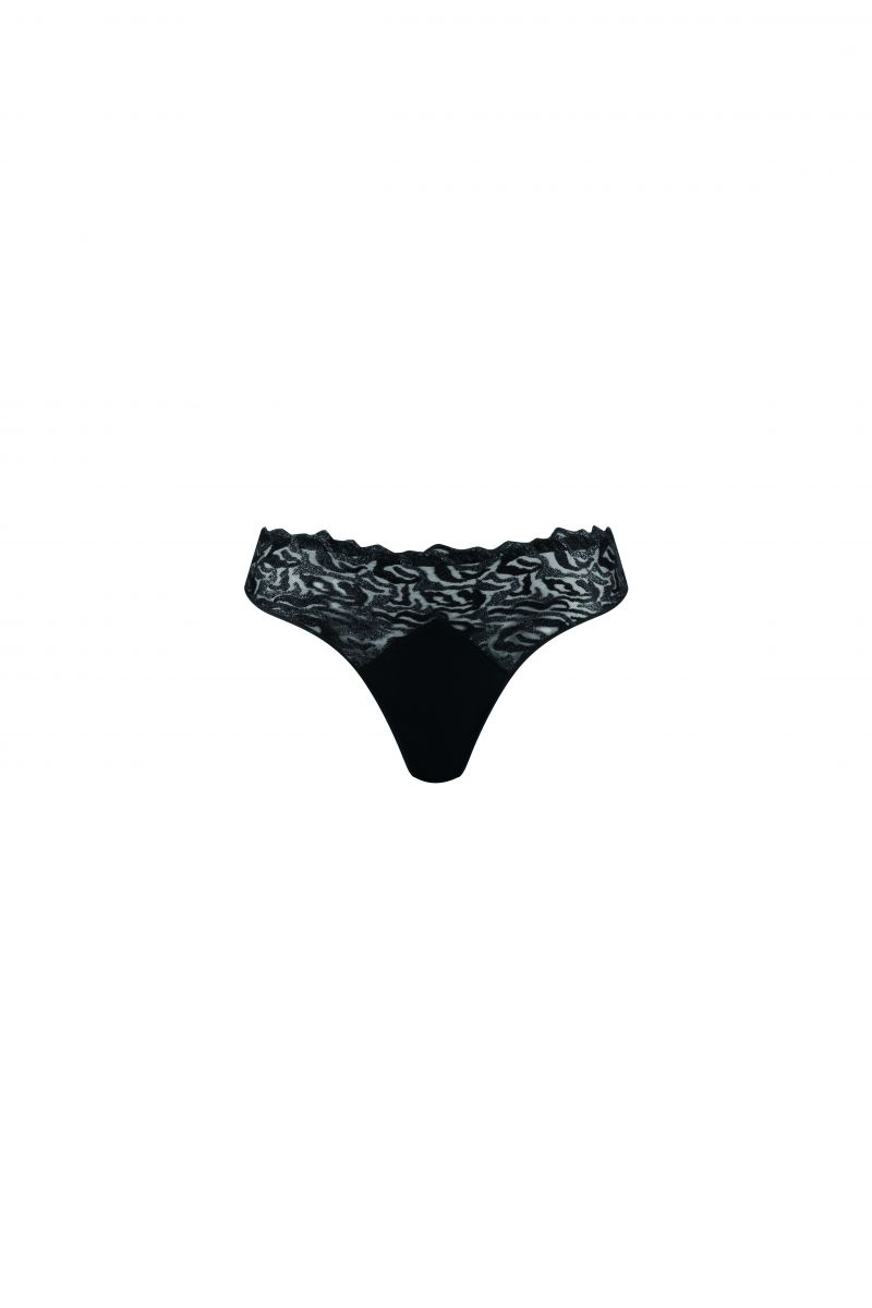 Louisa Bracq String Electric Waves zwart 38 -