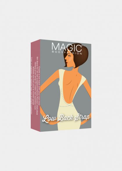 Magic Low Back Strap zwart One Size -