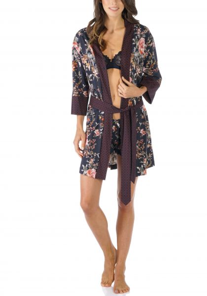 Mey Kimono 7/8 ARM blauw M -