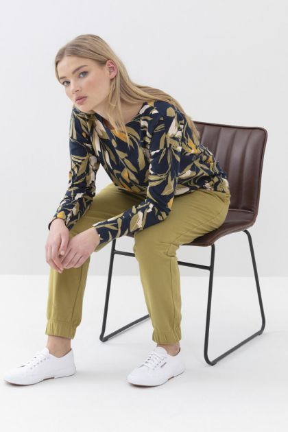 Mey Long-sleeved sweater groen L -