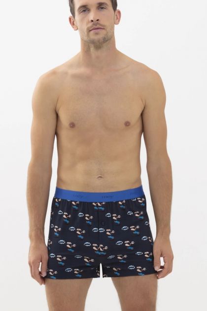 Mey Losse Boxershort Serie POPEYE blauw 8 -