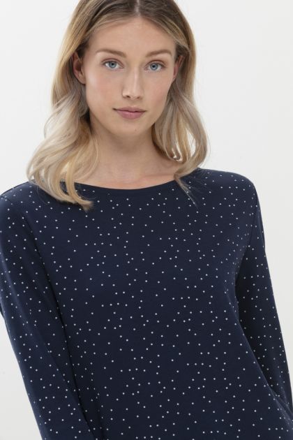 Mey Nachthemd blauw 42 -